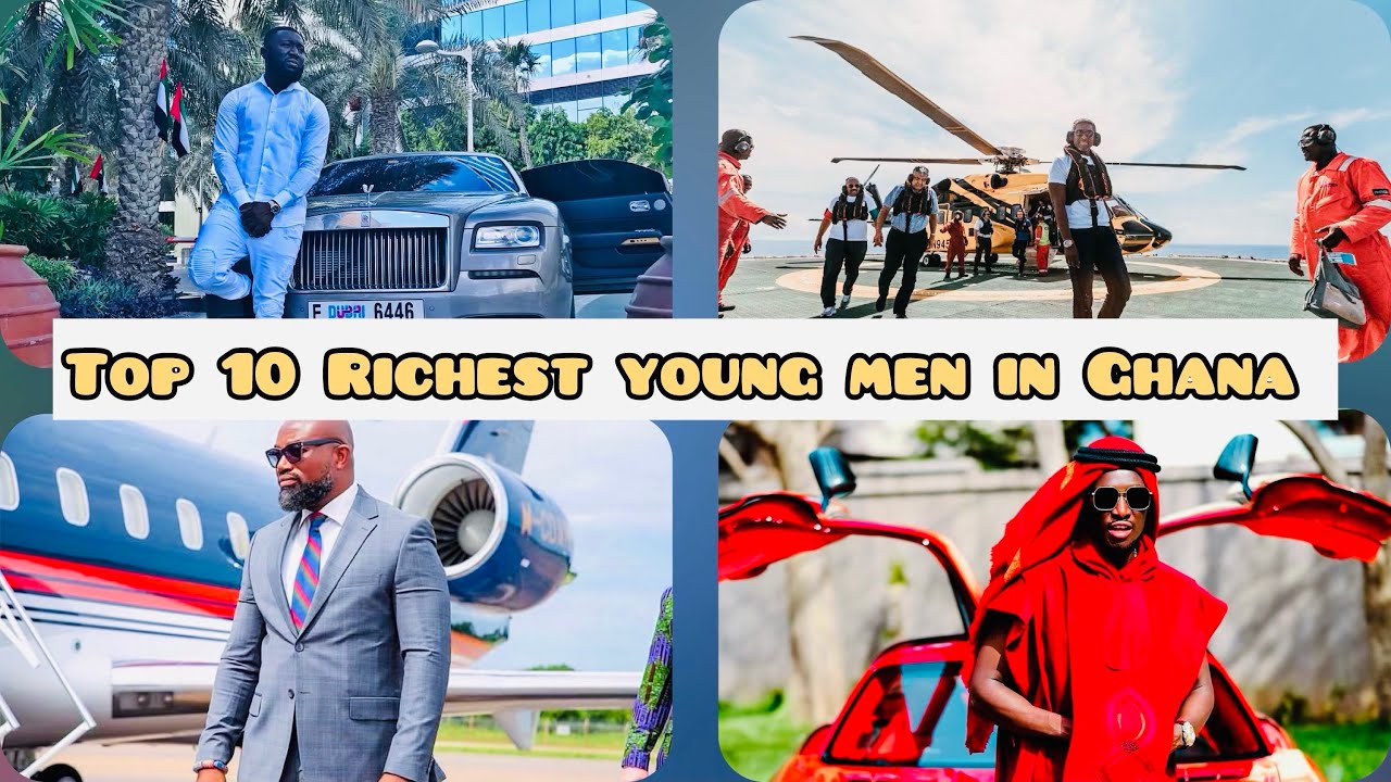 Top 10 Richest Ghanaian Youths in 2024